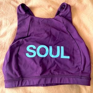 Soul Cycle Lululemon Sports Bra + Legging Set